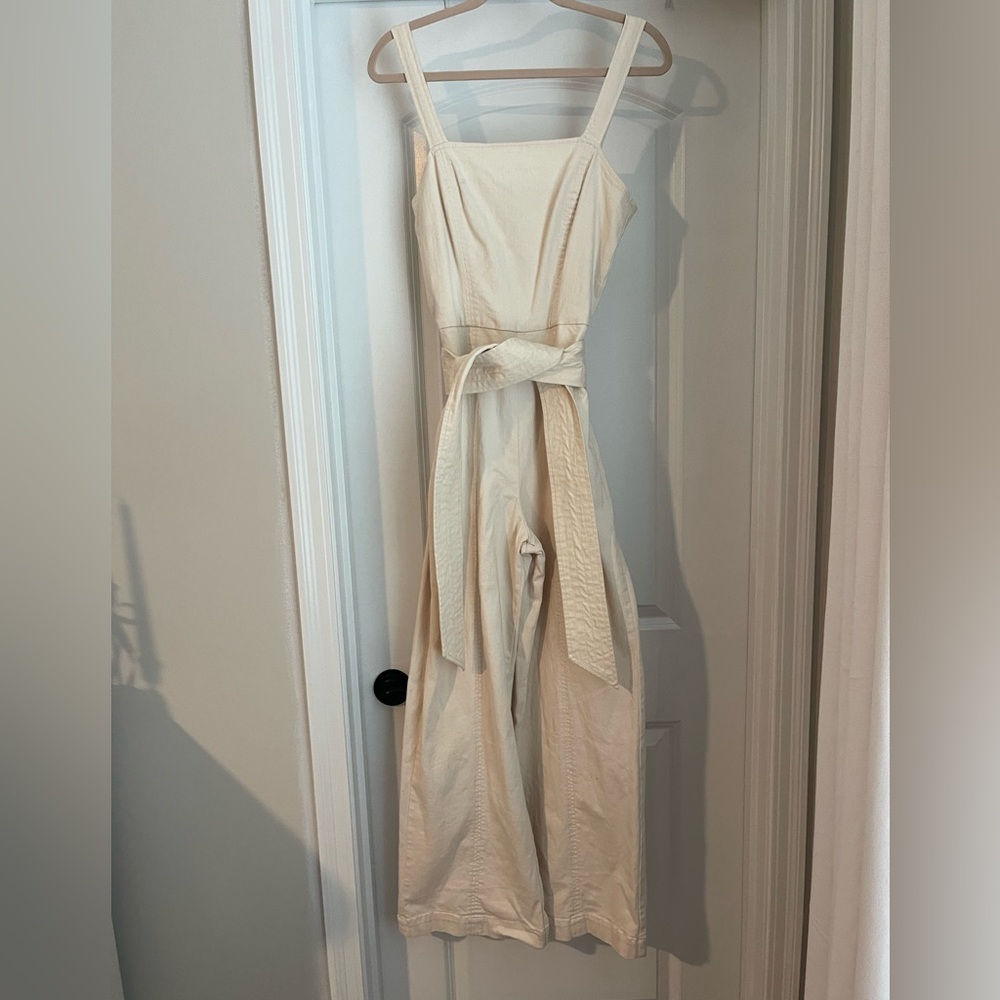 Gianni Bini Belted Jumpsuit Removable belt